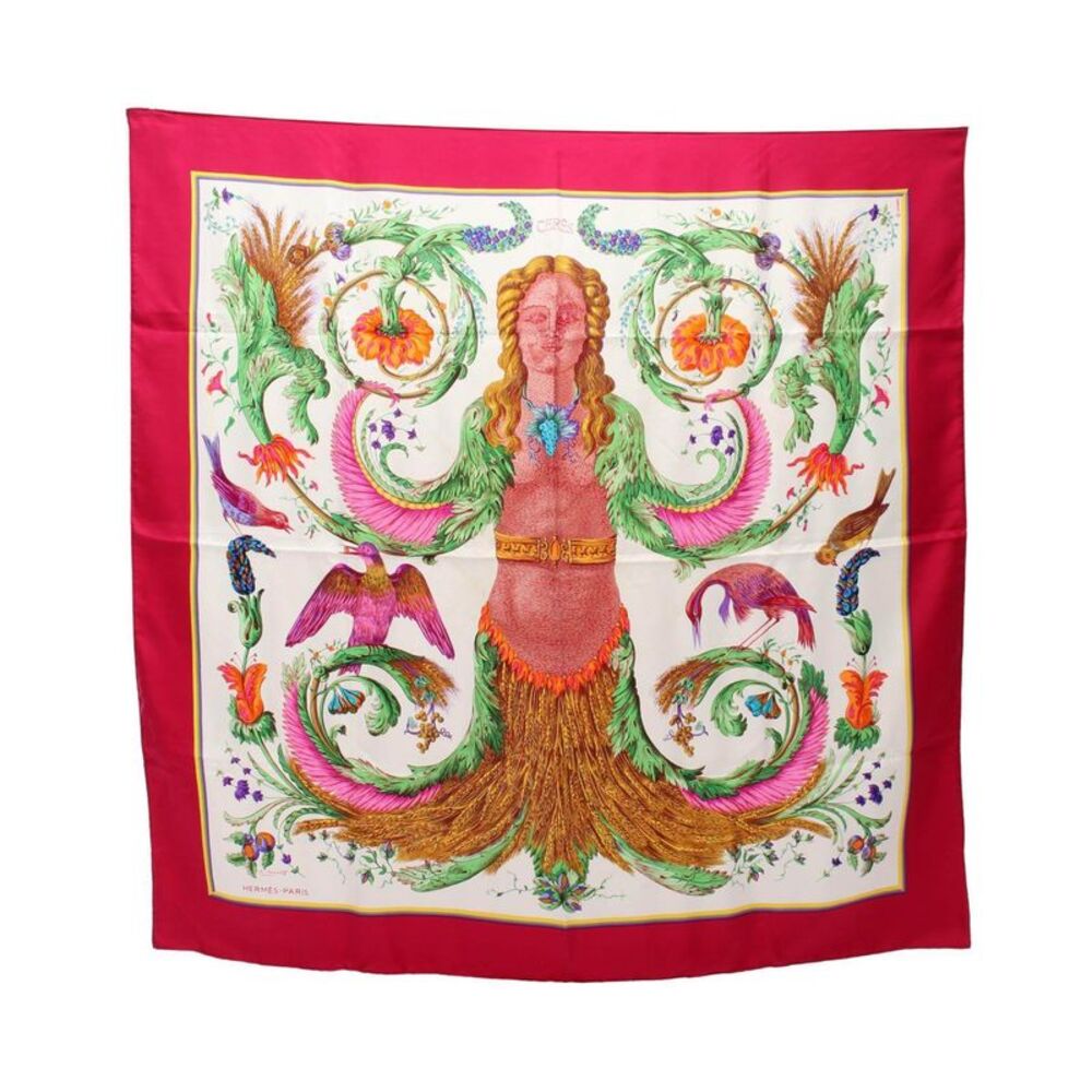 Hermes Ceres90 Silk Scarf